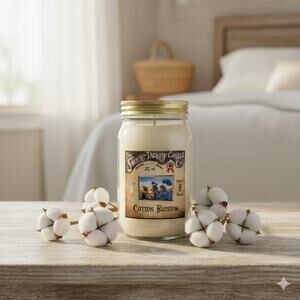 Cotton Blossom - 32 oz Coconut Wax Candle